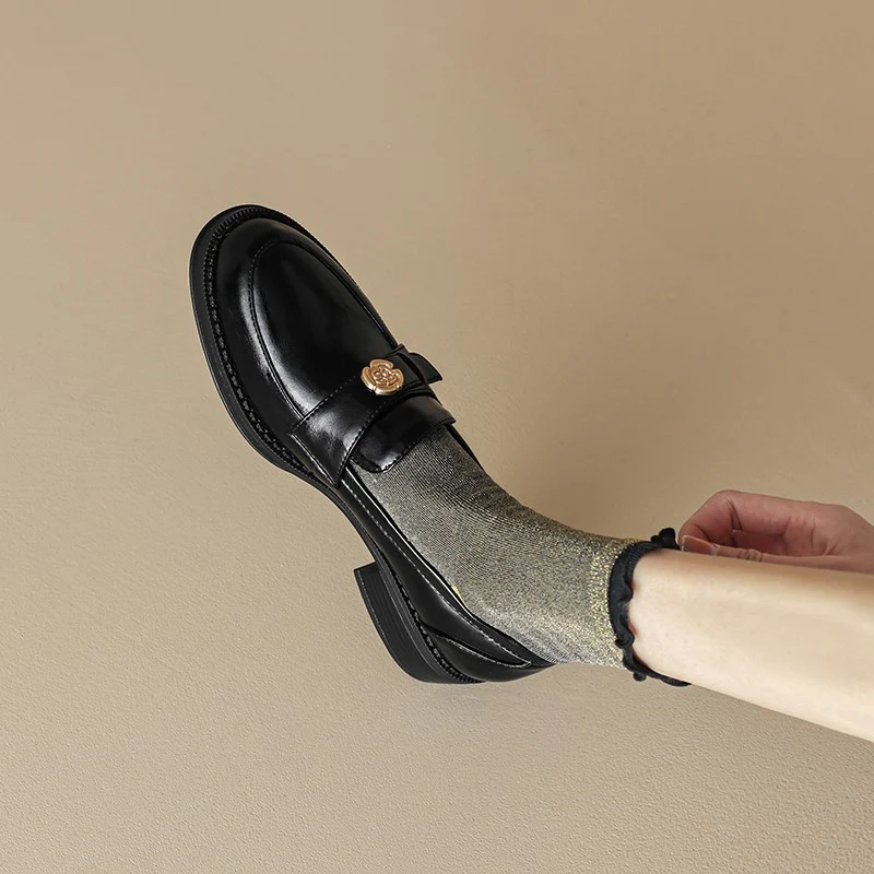 Damen Elegante Mokassins mit dekorativer Schnalle und flexiblem Komfort Heidi Mode - Image 6
