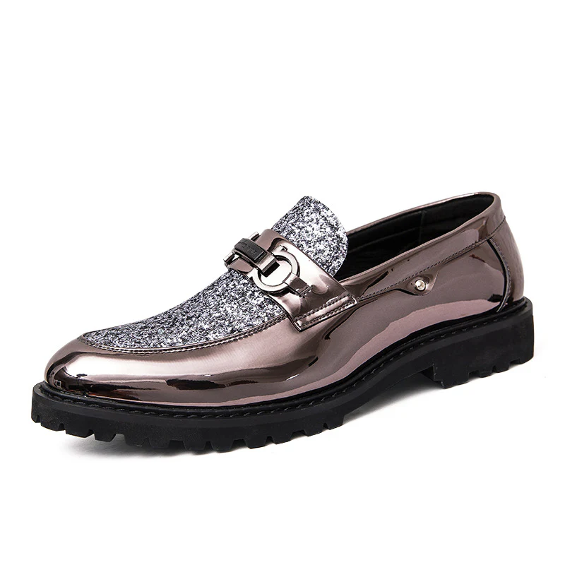 Damen Elegante Mokassins mit glitzerndem Obermaterial Heidi Mode - Image 8