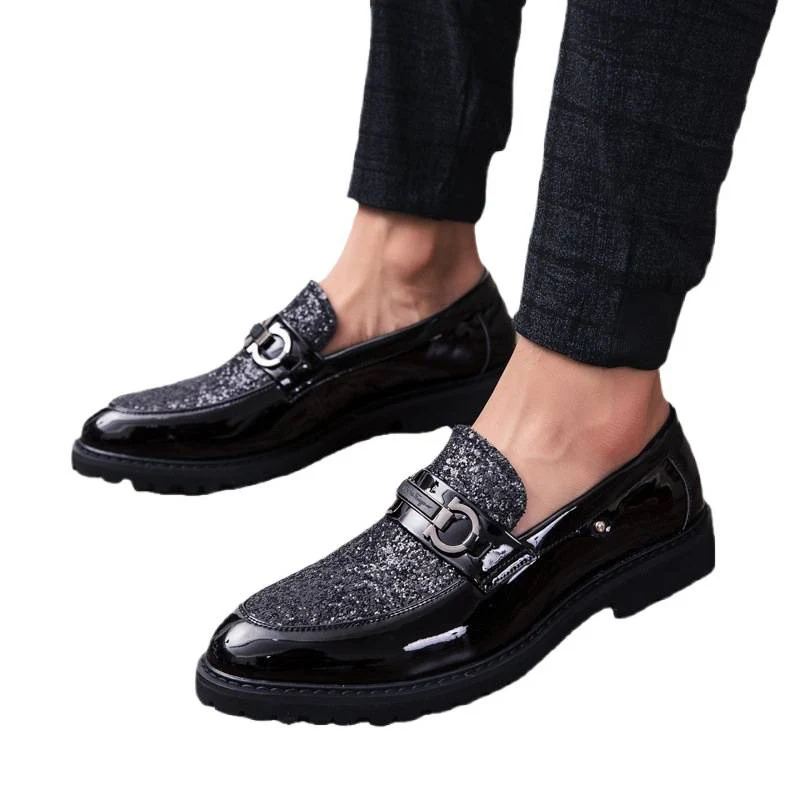 Damen Elegante Mokassins mit glitzerndem Obermaterial und modischem Design Heidi Mode - Image 5