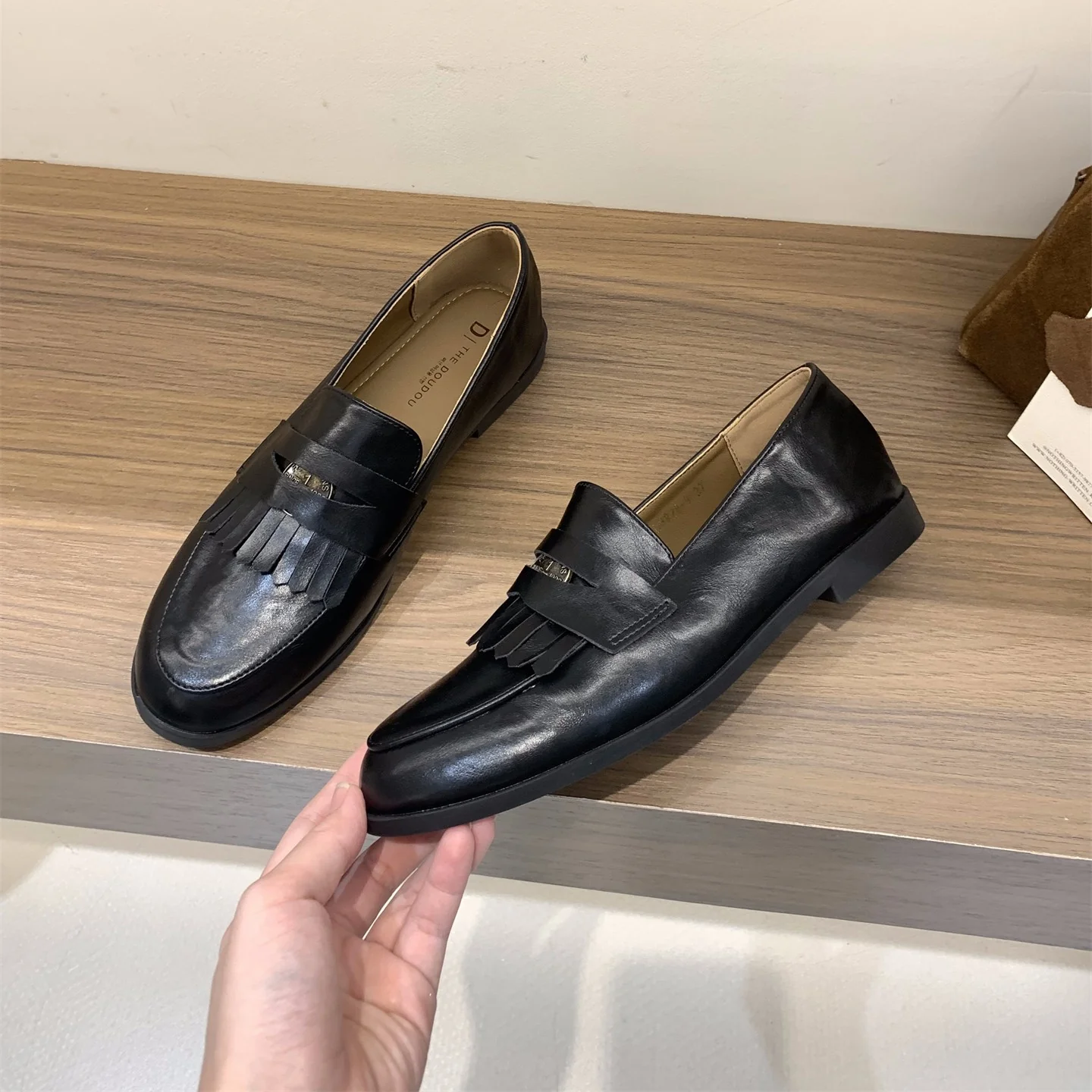 Damen elegante Mokassins mit modischem Quasten-Design Heidi Mode - Image 6