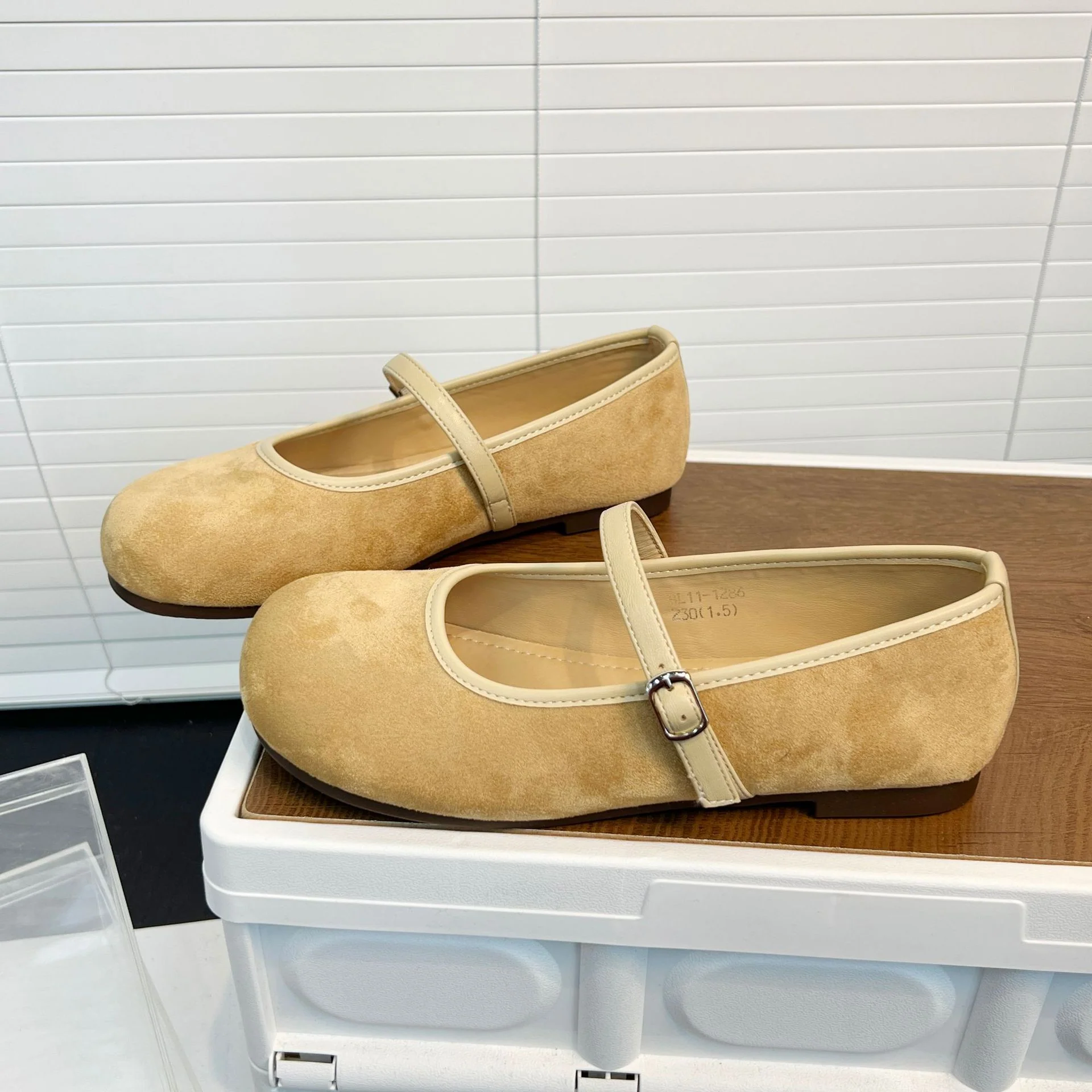 Damen elegante Mokassins mit modischem Riemen und komfortablem Fußbett Heidi Mode - Image 2