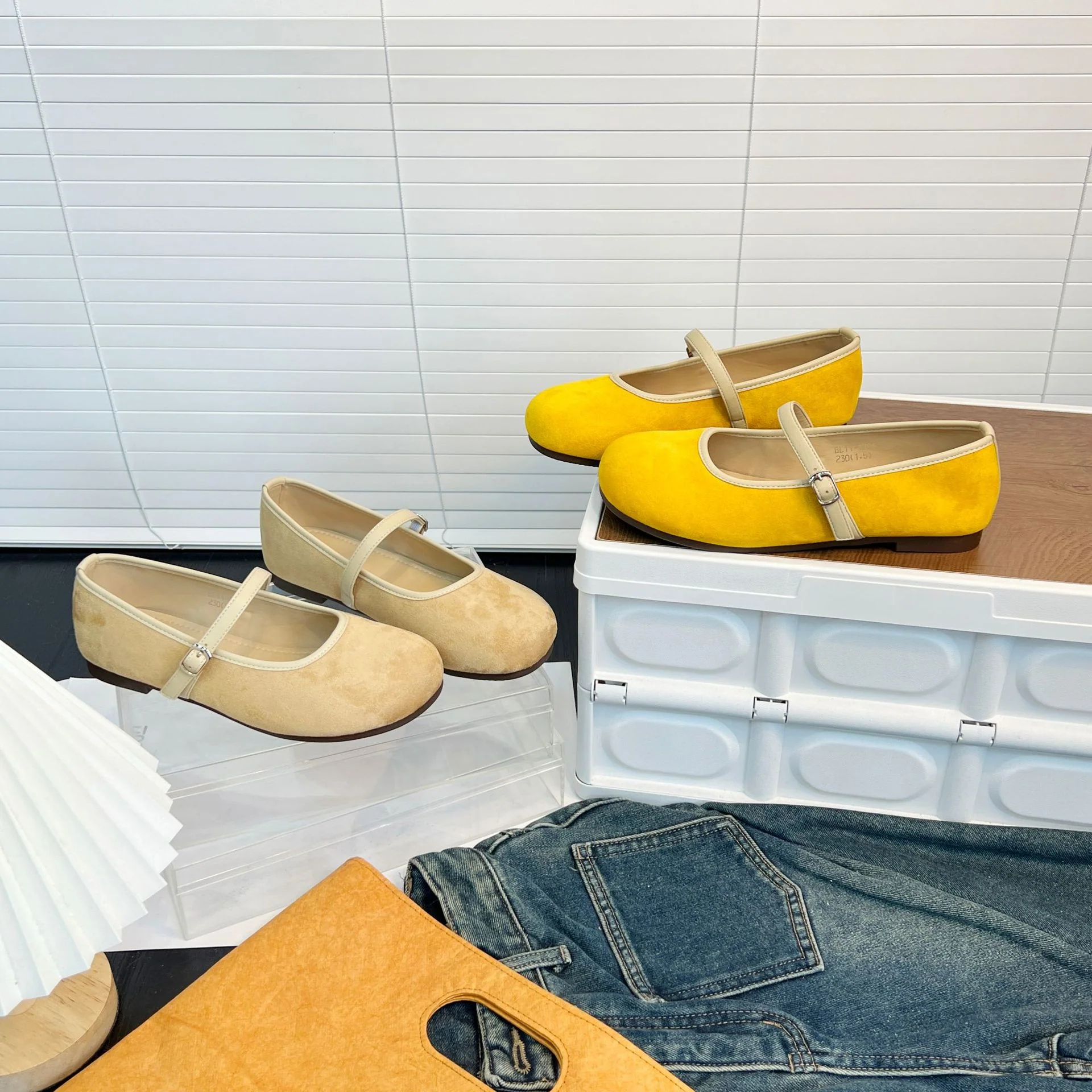 Damen elegante Mokassins mit modischem Riemen und komfortablem Fußbett Heidi Mode - Image 3