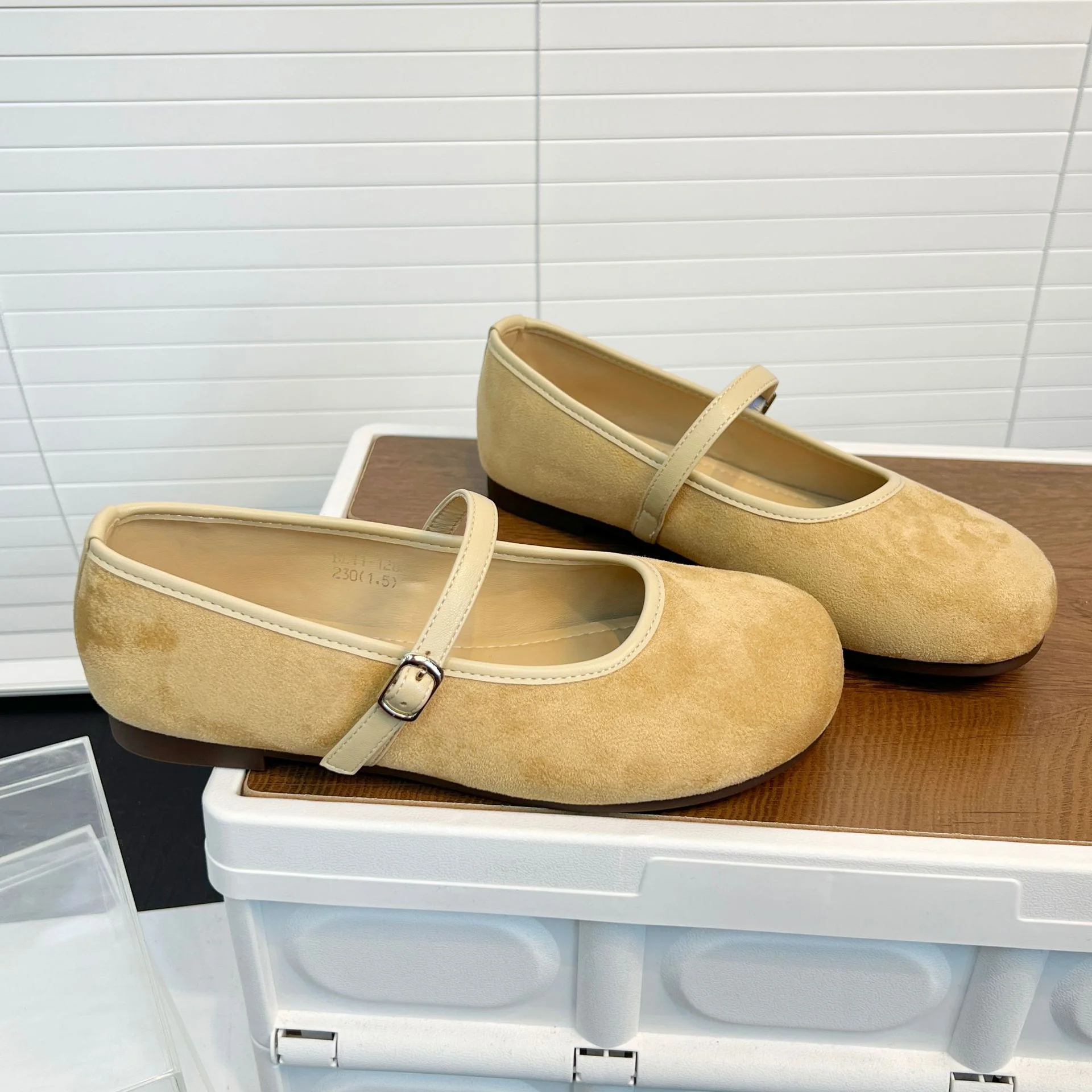 Damen elegante Mokassins mit modischem Riemen und komfortablem Fußbett Heidi Mode - Image 4