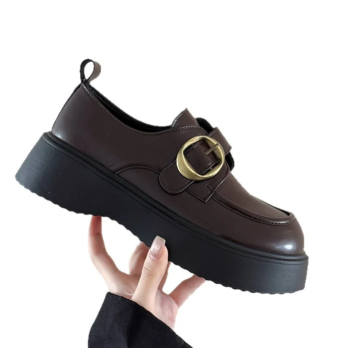 Damen elegante Mokassins mit modischem Schnallenverschluss Heidi Mode - Image 5