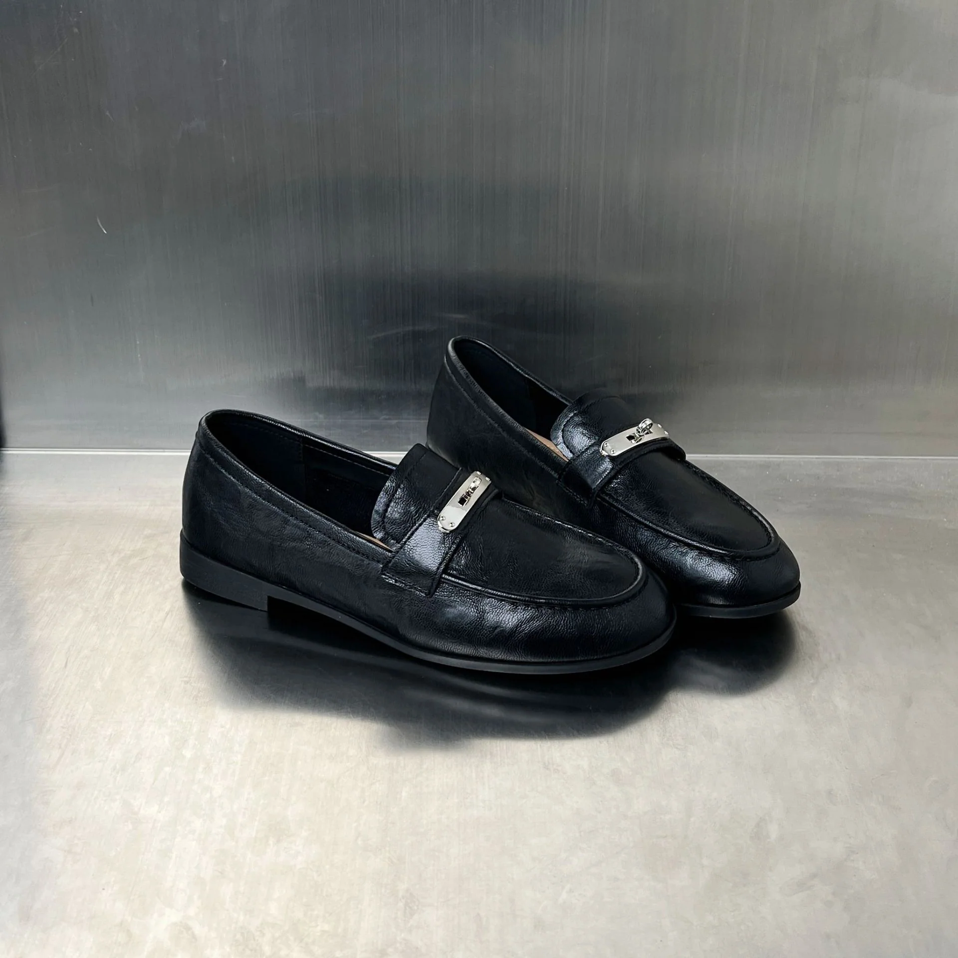 Damen Elegante Mokassins mit modischem Schnallenverschluss und komfortablem Fußbett Heidi Mode - Image 3