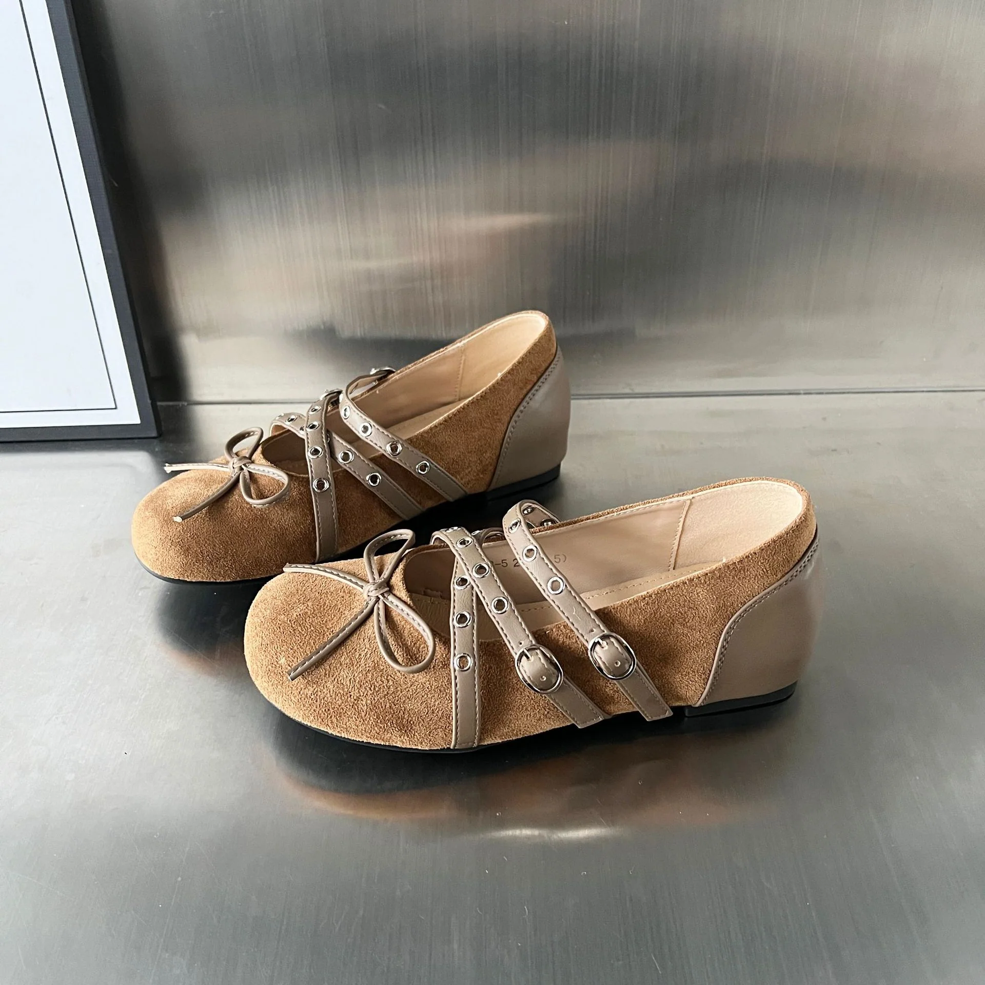 Damen elegante Mokassins mit modischem Schnallenverschluss und raffiniertem Design Heidi Mode - Image 7