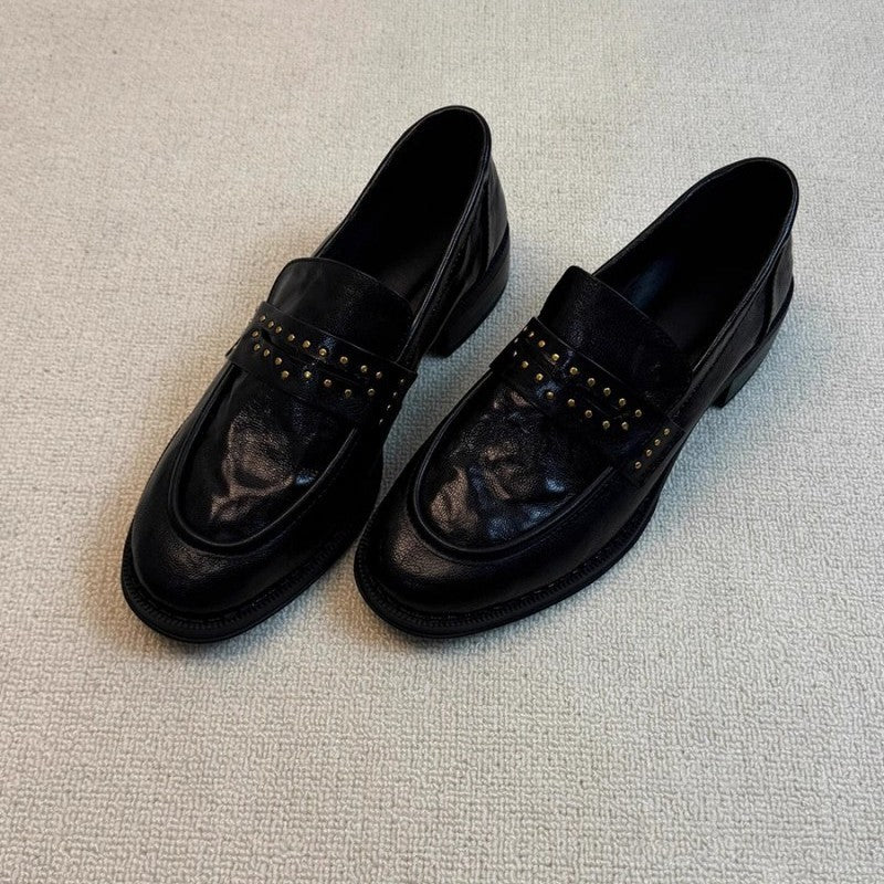 Damen elegante Mokassins mit modischer Nietenverzierung Heidi Mode - Image 2