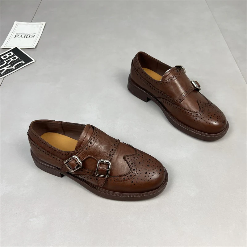 Damen elegante Mokassins mit modischer Schnallenverzierung Heidi Mode - Image 7