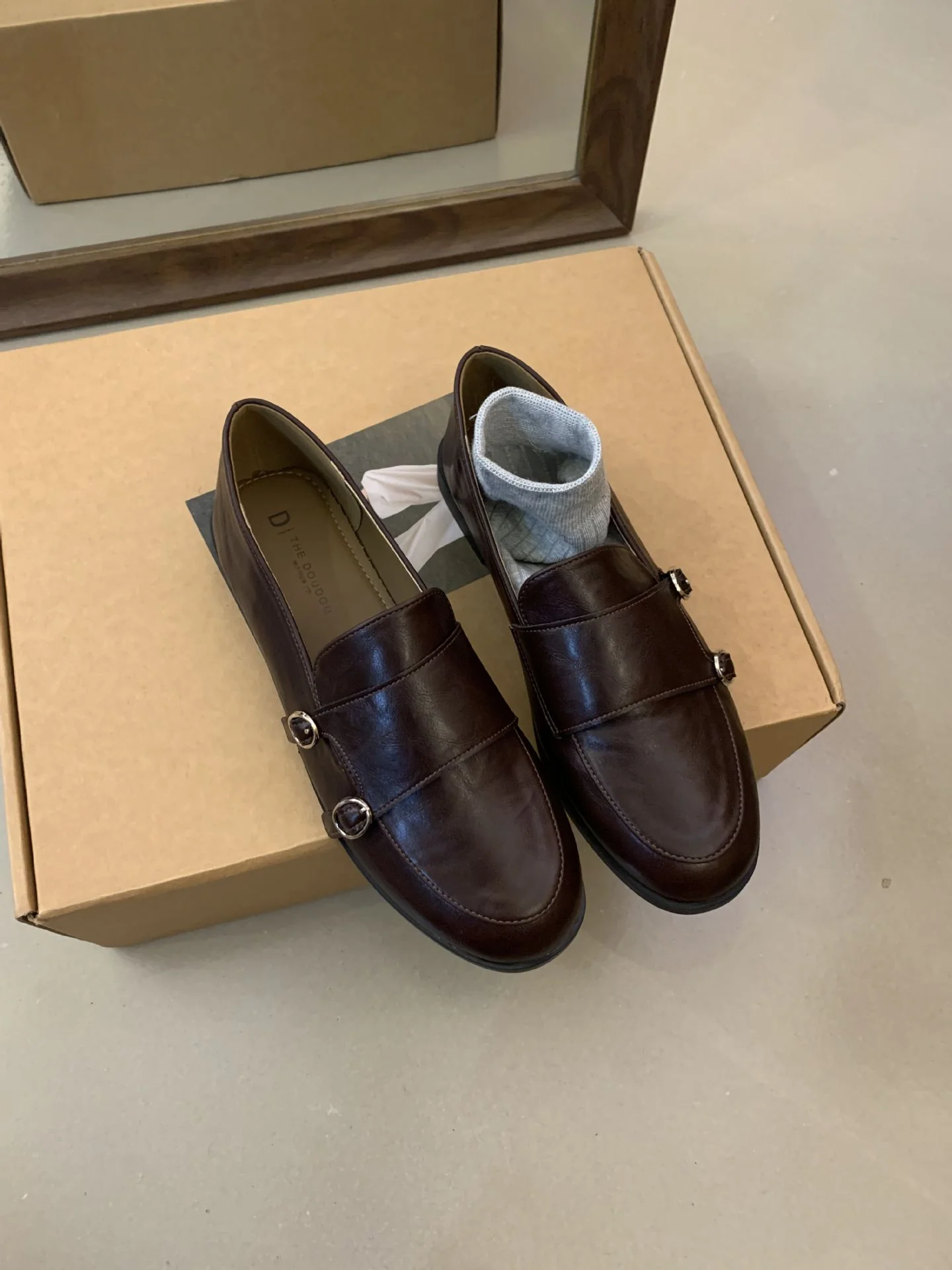 Damen Elegante Mokassins mit modischer Schnallenverzierung Heidi Mode - Image 6
