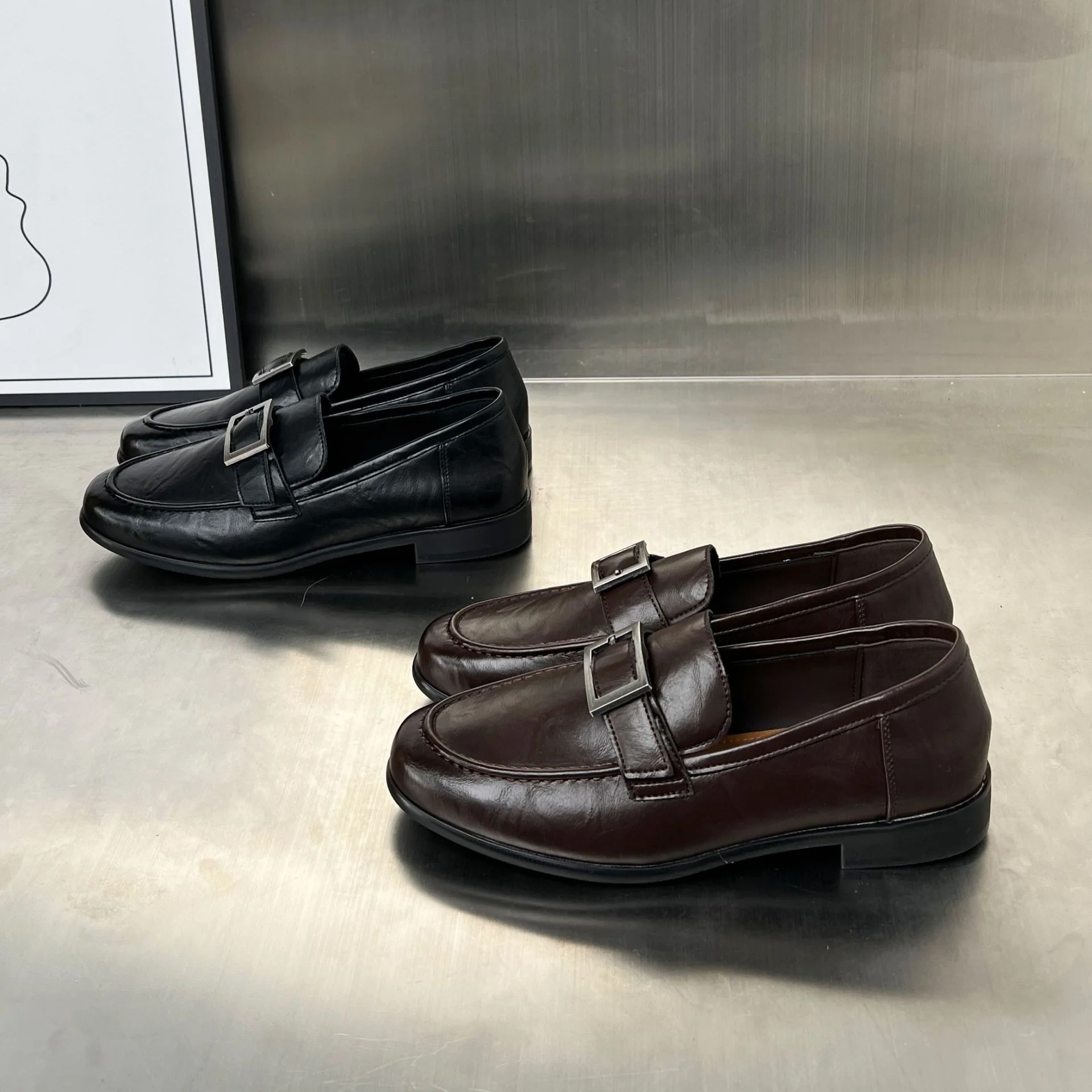 Damen elegante Mokassins mit modischer Schnallenverzierung Heidi Mode - Image 3