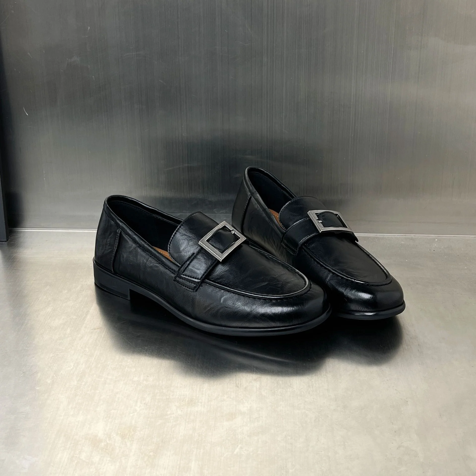 Damen elegante Mokassins mit modischer Schnallenverzierung Heidi Mode - Image 4