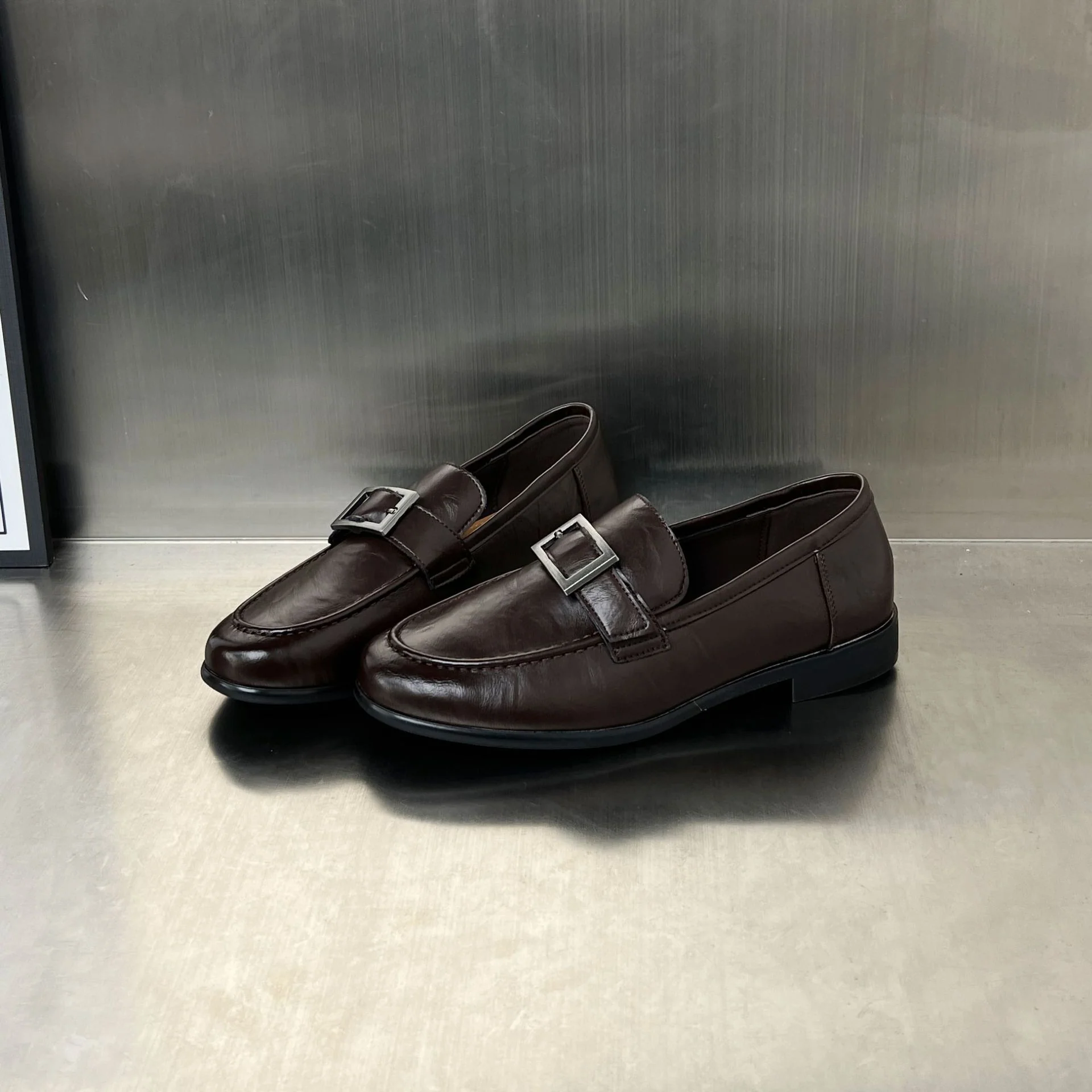 Damen elegante Mokassins mit modischer Schnallenverzierung Heidi Mode - Image 7