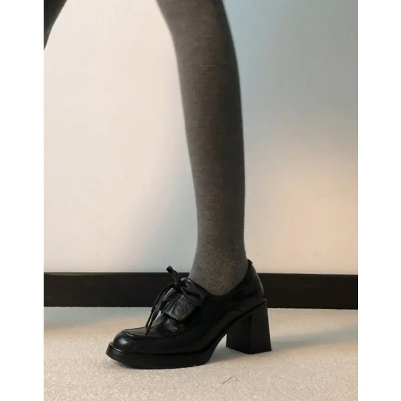 Damen elegante Plateau-Pumps mit dekorativem Schleifenakzent Heidi Mode - Image 3