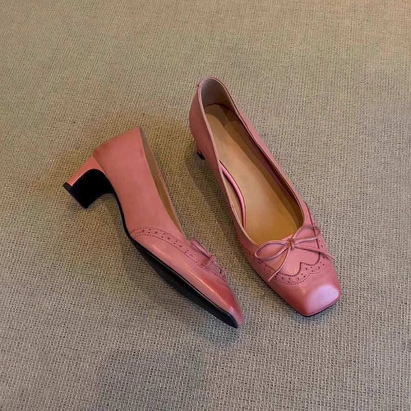 Damen elegante Pumps mit dekorativem Schleifen-Detail Heidi Mode - Image 6