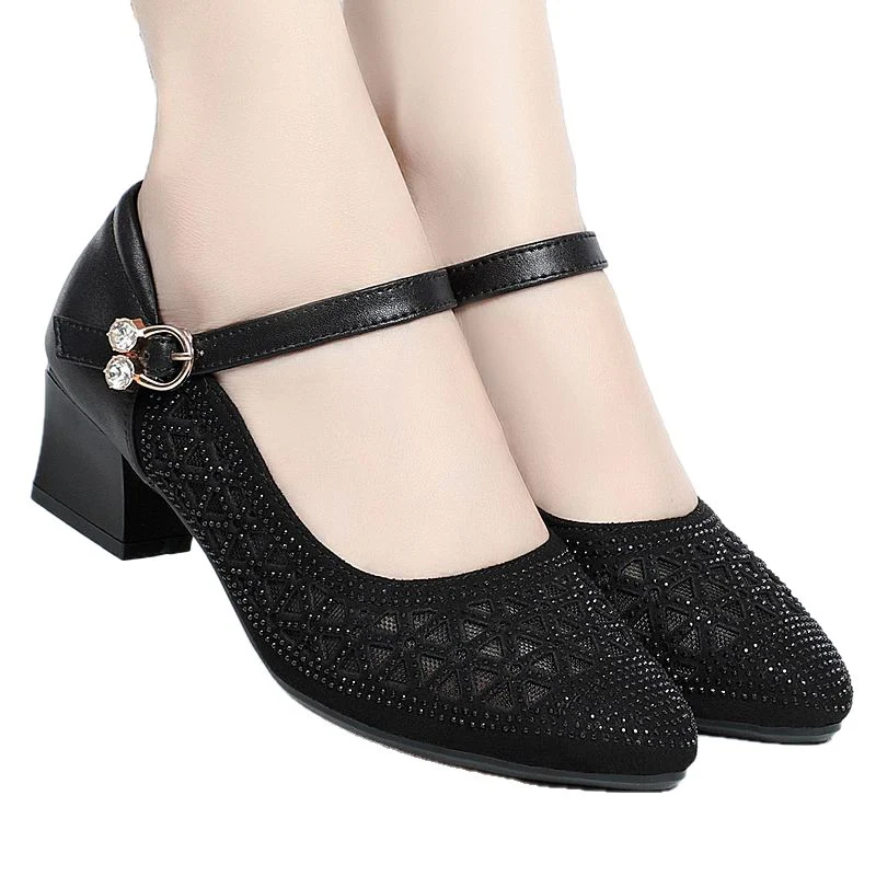 Damen Elegante Pumps mit kunstvollem Riemen und filigranem Detail Heidi Mode - Image 5