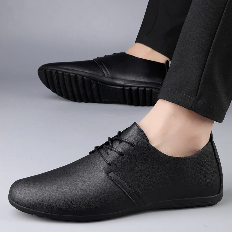 Damen Elegante Schnürschuhe aus hochwertigem Leder mit rutschfester Sohle Heidi Mode - Image 2