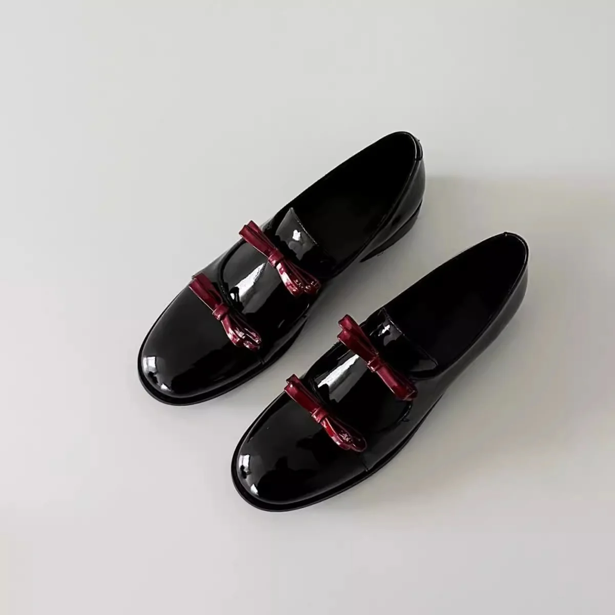 Damen elegante Schnürschuhe mit dekorativen Schnallen von Heidi Mode - Image 3
