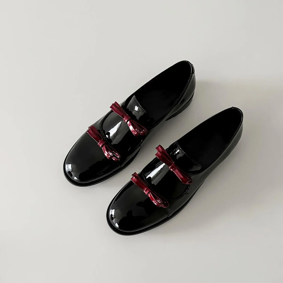 Damen elegante Schnürschuhe mit dekorativen Schnallen von Heidi Mode - Image 6