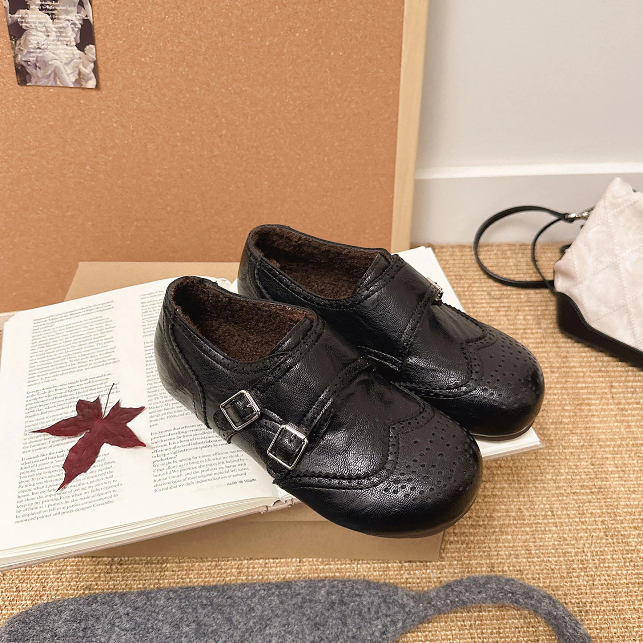 Damen elegante Schnürschuhe mit modischem Schnallenverschluss Heidi Mode - Image 2