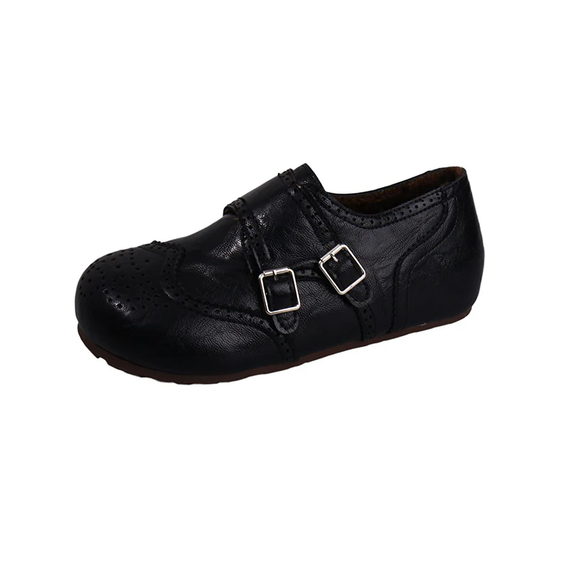Damen elegante Schnürschuhe mit modischem Schnallenverschluss Heidi Mode - Image 5