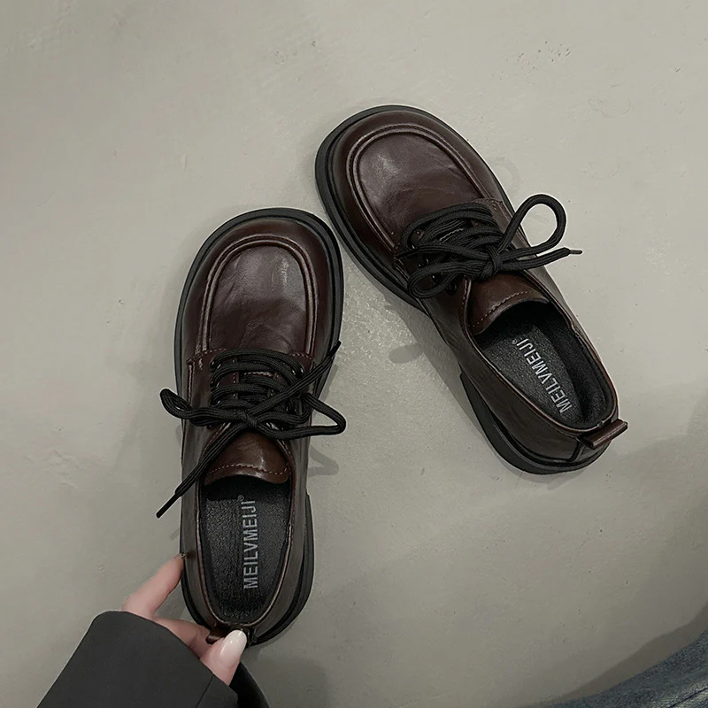 Damen elegante Schnürschuhe mit rutschfester Sohle und modischem Design Heidi Mode - Image 4