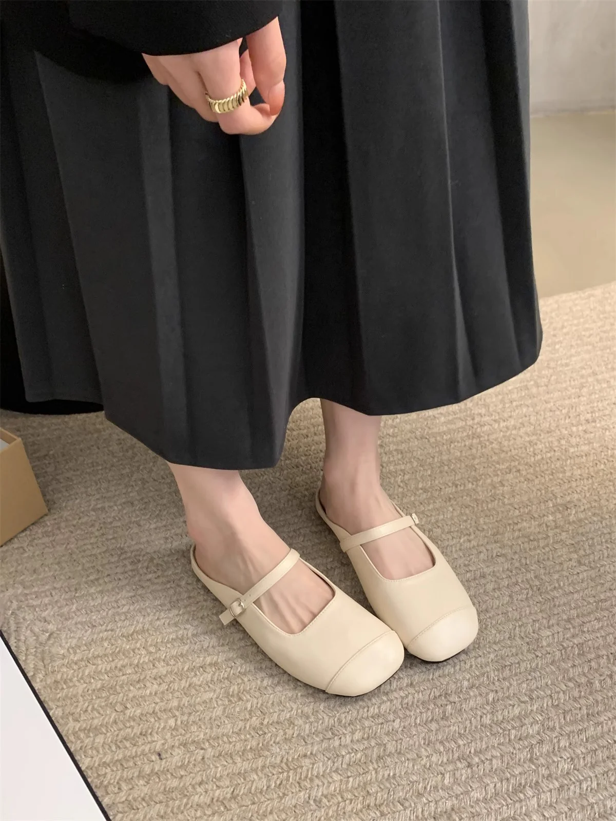 Damen Elegante Sling-Pumps mit feinem Schnallenverschluss Heidi Mode - Image 7