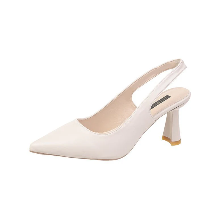Damen Elegante Sling-Pumps mit modischem Blockabsatz und luxuriösem Obermaterial Heidi Mode - Image 5