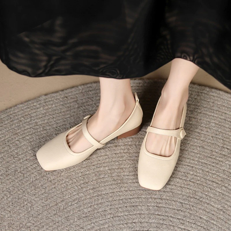 Damen elegante Slingback Ballerinas mit modischem Riemchen und bequemer Sohle Heidi Mode - Image 3