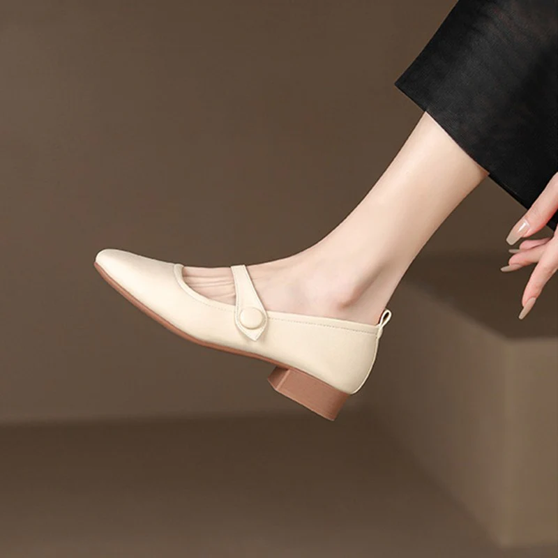 Damen elegante Slingback Ballerinas mit modischem Riemchen und bequemer Sohle Heidi Mode - Image 6