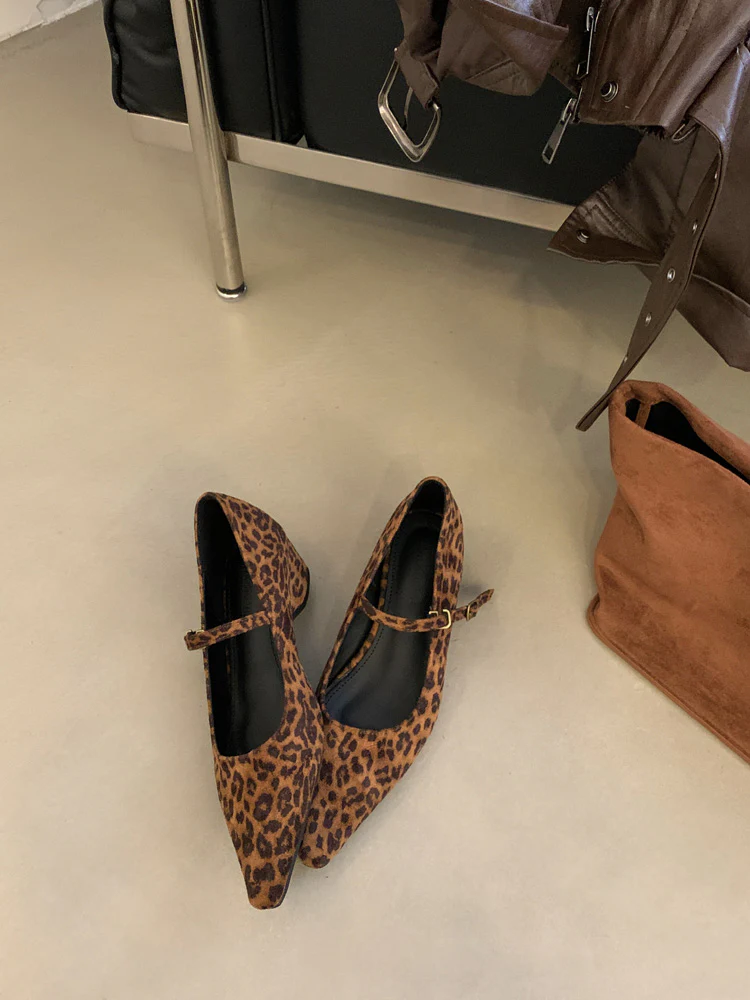 Damen elegante Slingback Ballerinas mit modischem Riemchen und hochwertigem Veloursleder Heidi Mode - Image 6