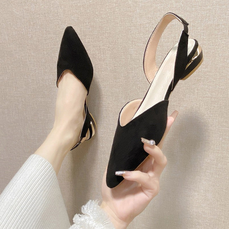Damen Elegante Slingback Ballerinas mit Verstellbarem Riemendesign Heidi-Mode - Image 5