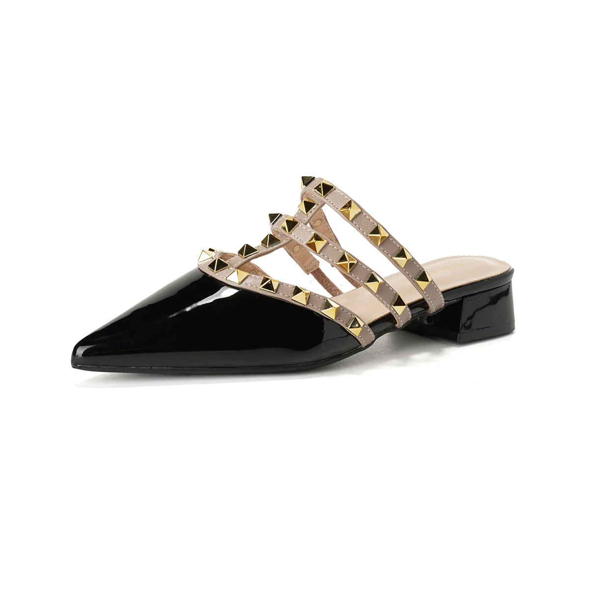 Damen Elegante Slingback-Pantoletten mit Strassverziertem Riemen und Komfortablem Blockabsatz Heidi-Mode - Image 6