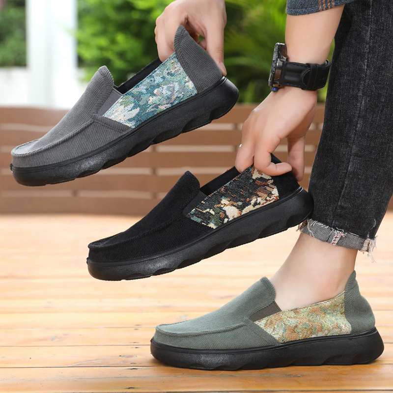 Damen Elegante Slip-On Freizeitschuhe mit atmungsaktivem Obermaterial und rutschfester Sohle Heidi Mode - Image 4