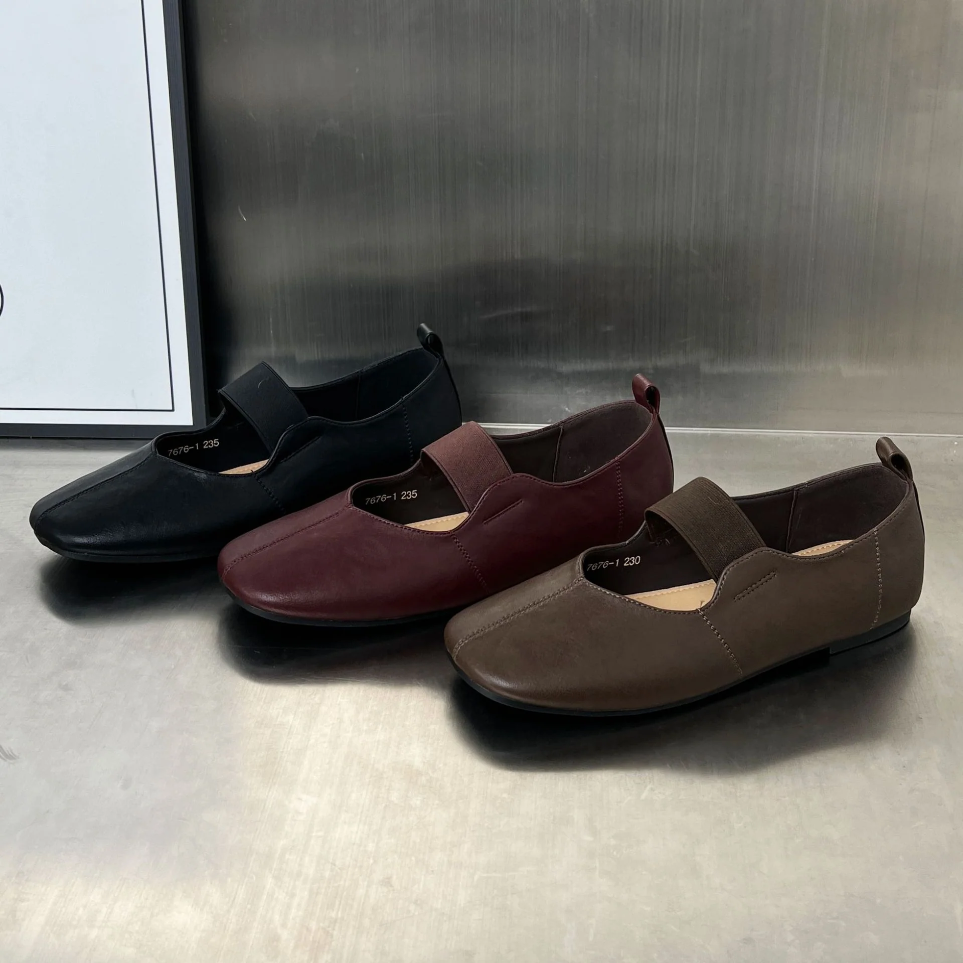 Damen Elegante Slip-On Schuhe mit modischem Riemenverschluss Heidi Mode - Image 3