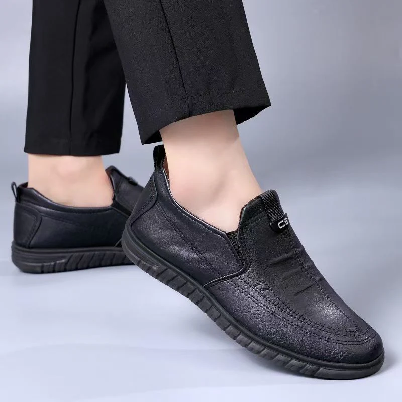 Damen elegante Slipper aus hochwertigem Leder Heidi Mode - Image 4