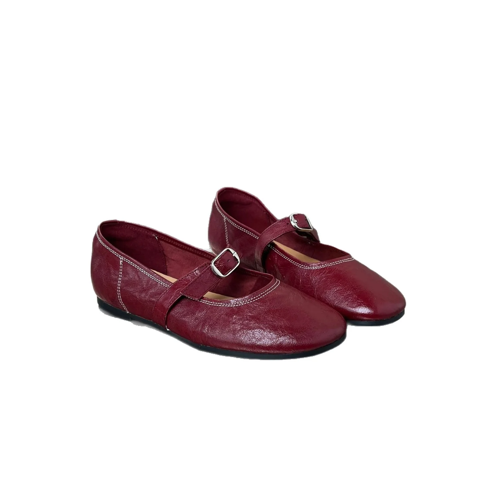 Damen elegante Slipper mit modischem Schnallenverschluss Heidi Mode - Image 5