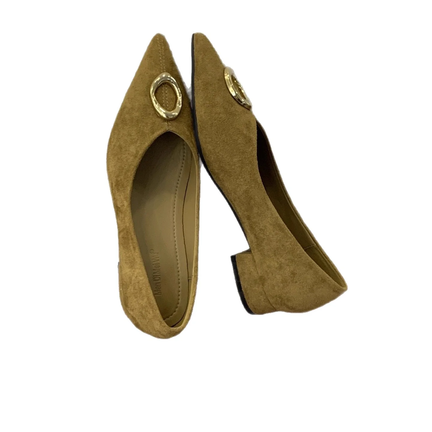 Damen elegante spitze Pumps mit dekorativen Metallakzenten Heidi Mode - Image 5