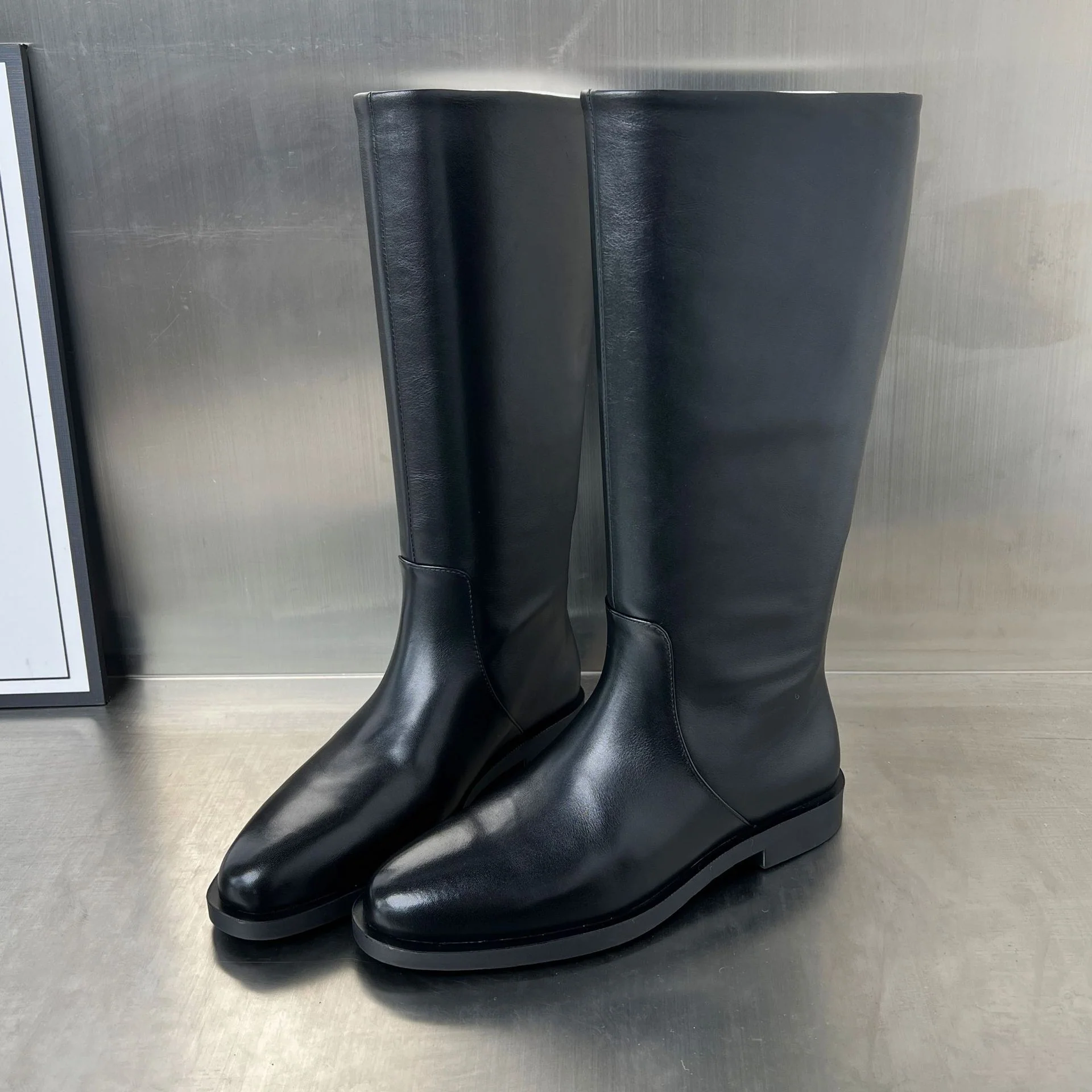 Damen elegante Stiefel aus hochwertigem Leder Heidi Mode - Image 6