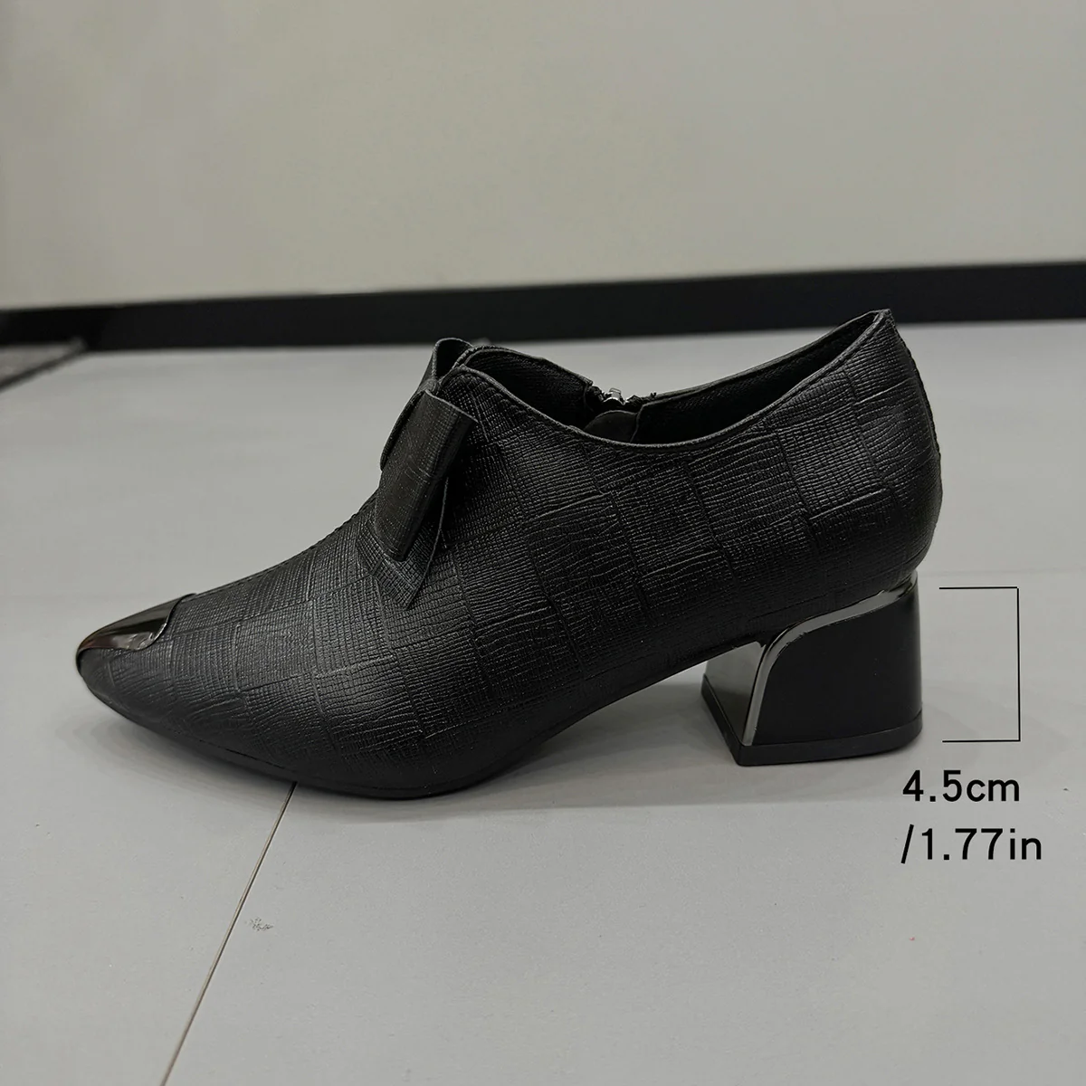 Damen elegante Stiefeletten mit modischem Schleifen-Detail und modernem Vorderteil Heidi Mode - Image 5