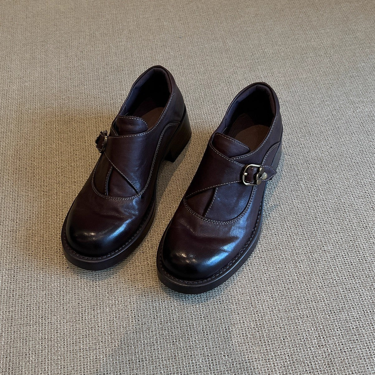 Damen Elegante Stiefeletten mit modischem Schnallen-Detail Heidi Mode - Image 7