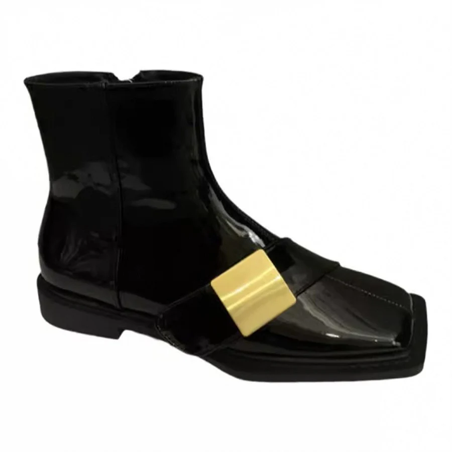 Damen elegante Stiefeletten mit modischer Schnallenverzierung Heidi Mode - Image 5