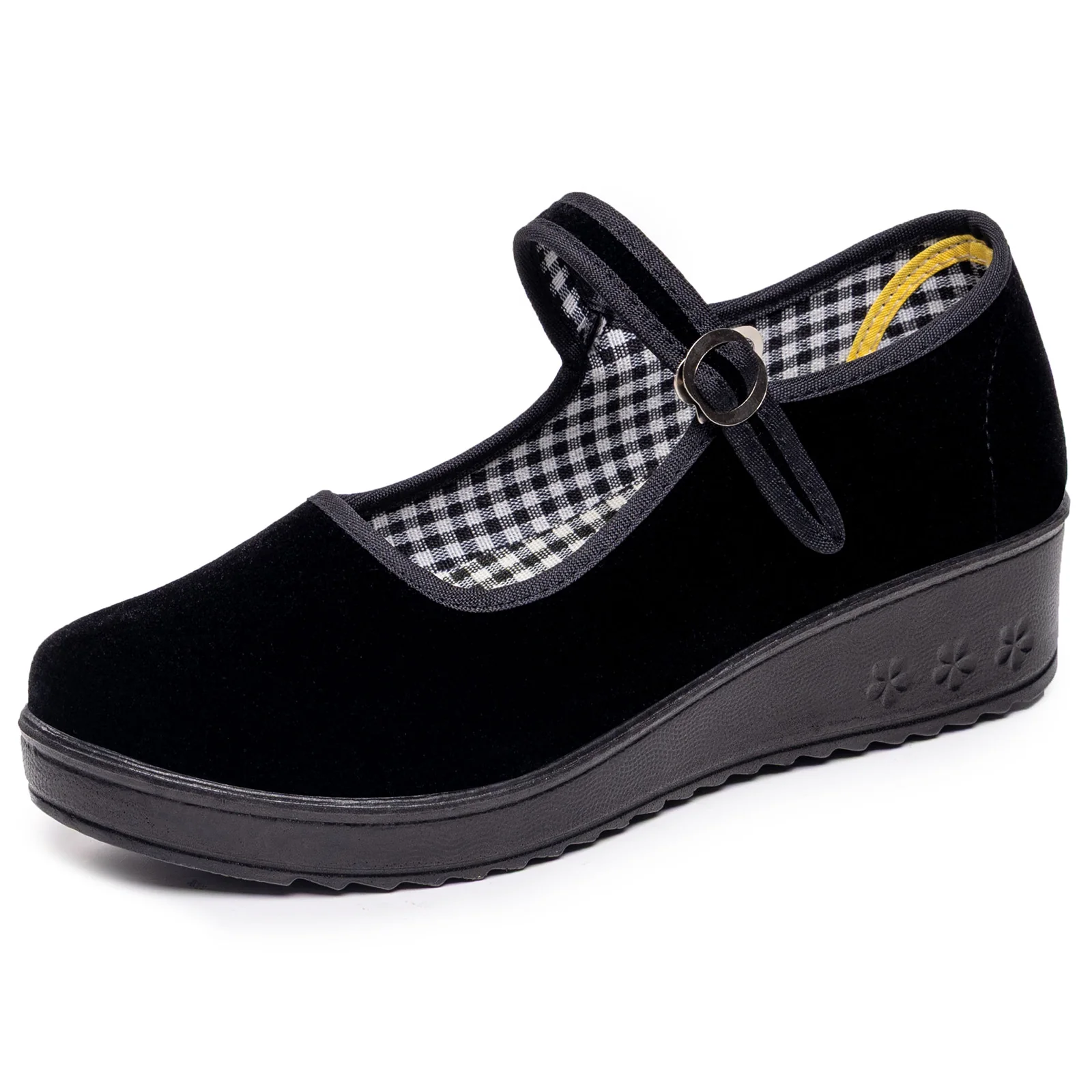 Damen Elegante und bequeme Ballerinas mit verstellbarem Riemen Heidi Mode - Image 6