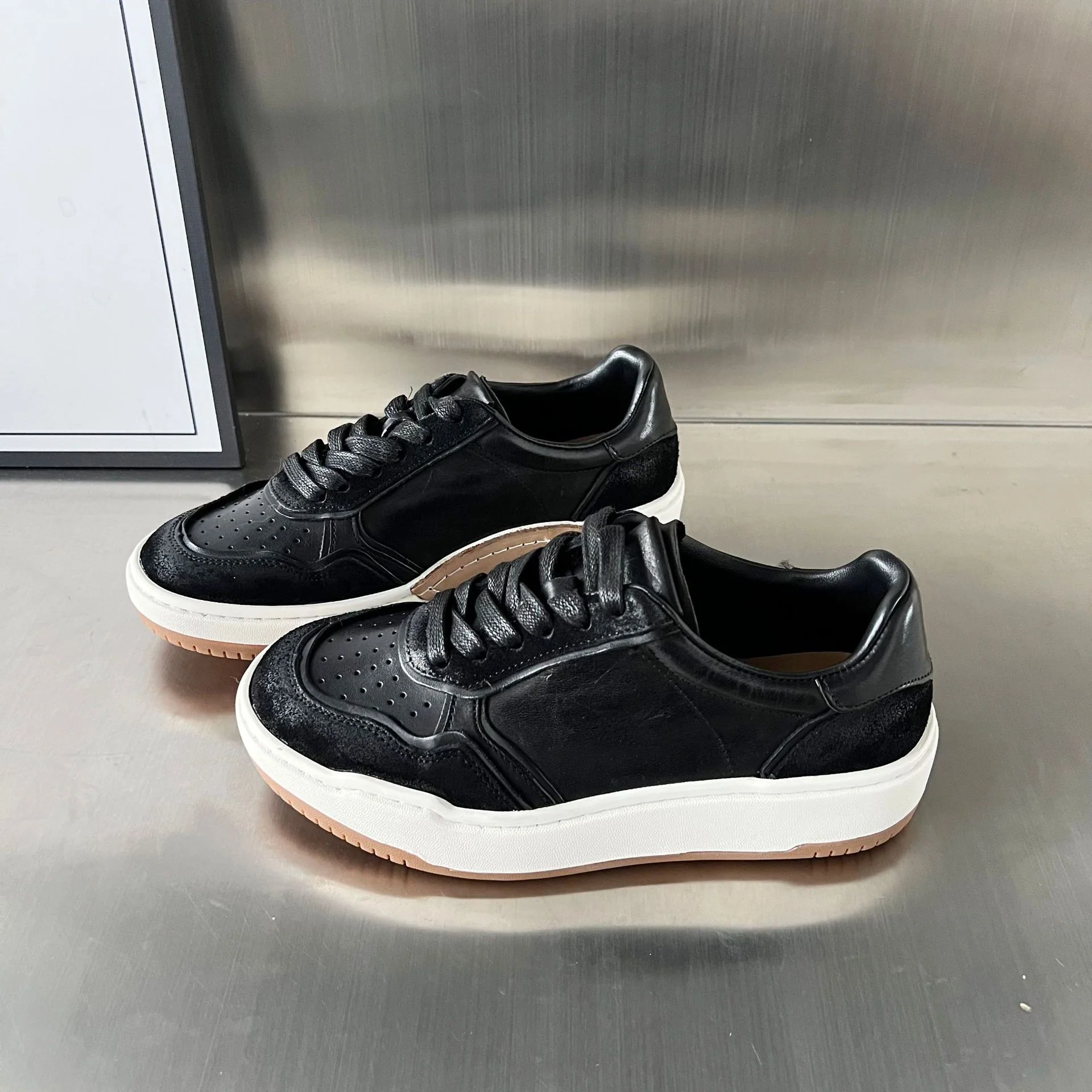 Damen Elegante und bequeme Sneakers aus hochwertigem Leder Heidi Mode - Image 6