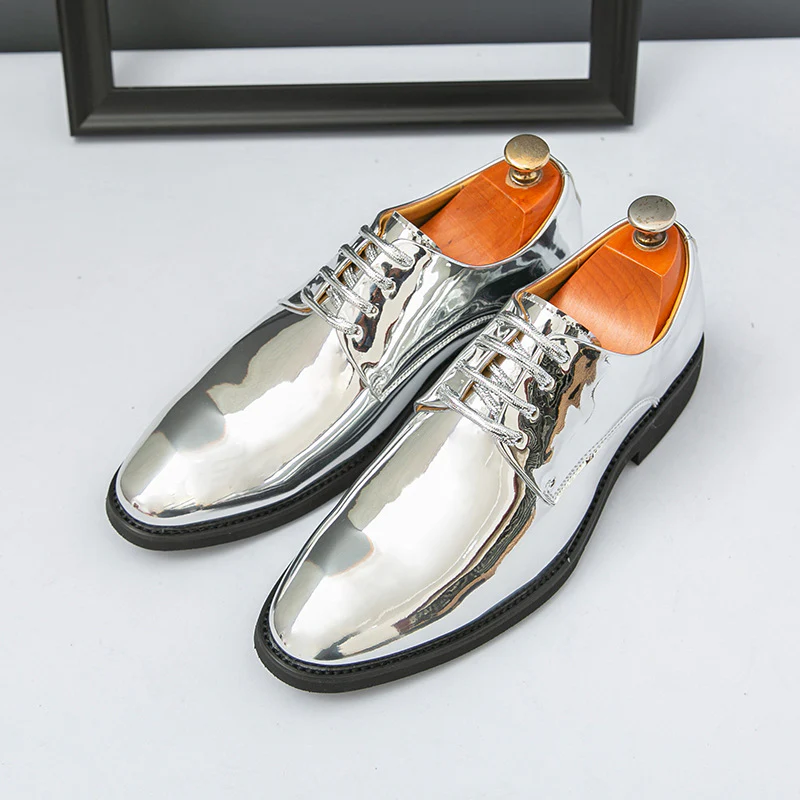 Damen Elegante und glänzende Schnürschuhe Heidi Mode - Image 7