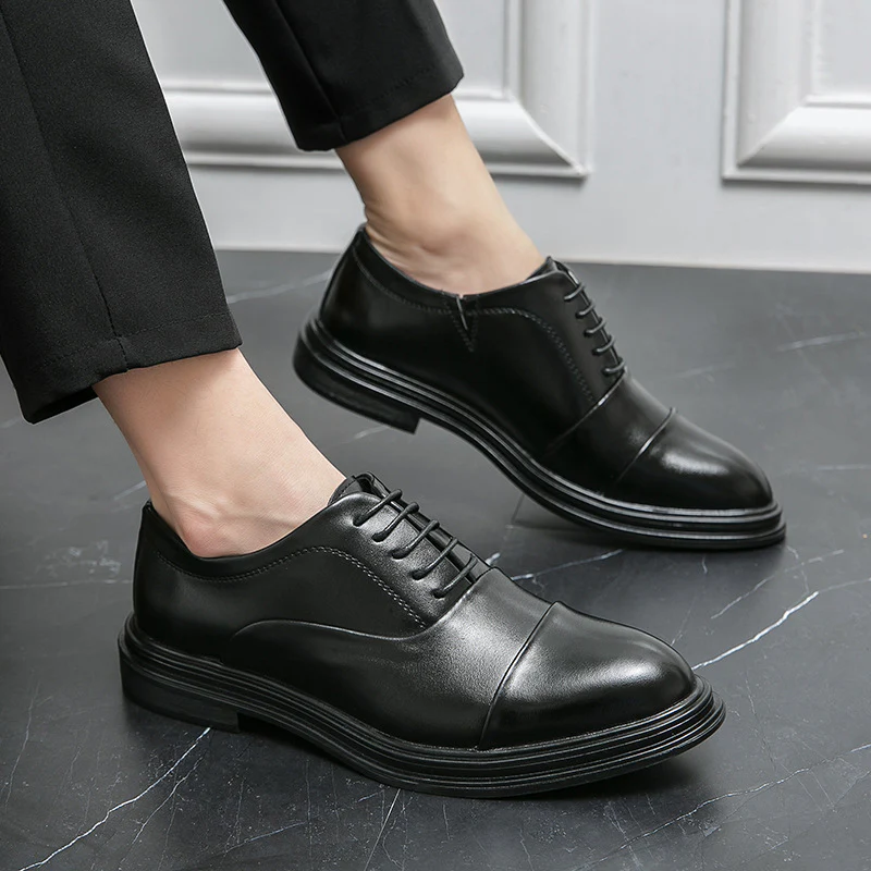 Damen Elegante und hochwertige Schnürschuhe aus Leder Heidi Mode - Image 3