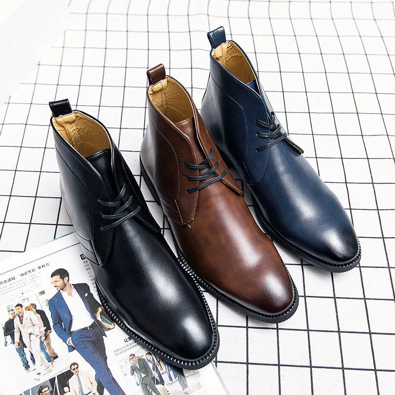 Damen Elegante und komfortable Echtleder Stiefel Heidi Mode - Image 4