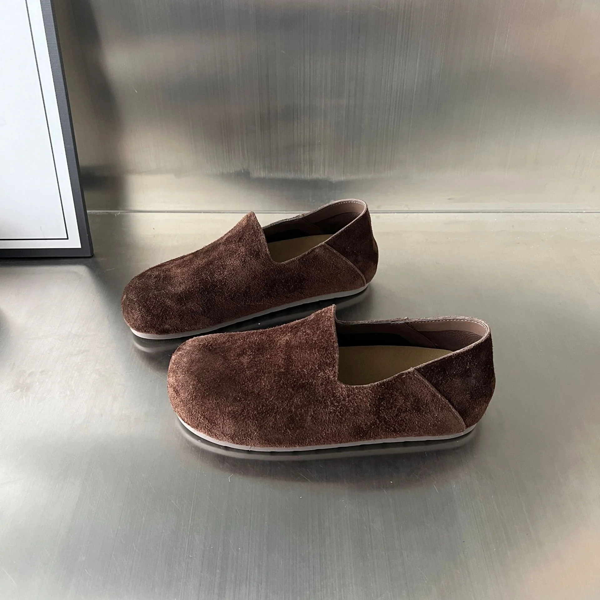 Damen Elegante und komfortable Mokassins aus hochwertigem Wildleder Heidi Mode - Image 7