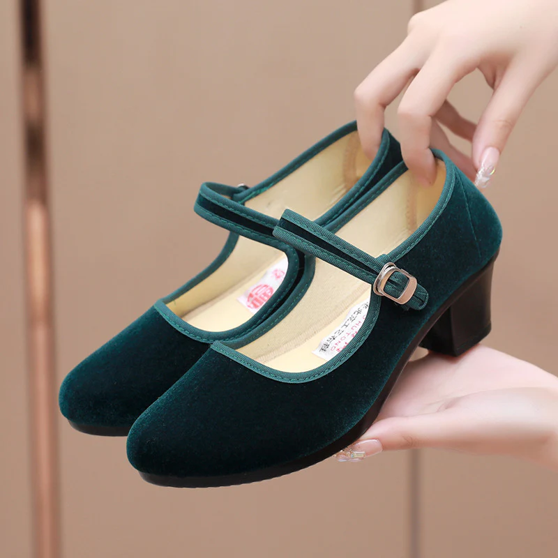Damen elegante und komfortable Pumps mit Absatz Heidi Mode - Image 4