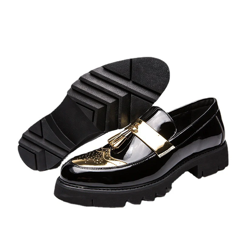 Damen Elegante und modische Mokassins mit Quasten und glänzendem Obermaterial Heidi Mode - Image 5