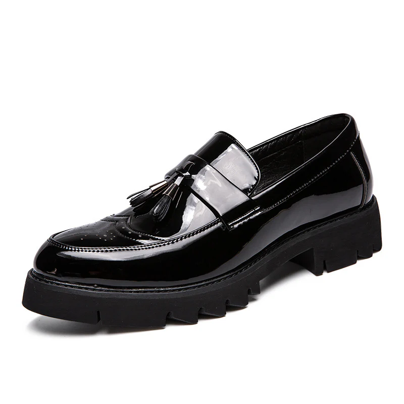 Damen Elegante und modische Mokassins mit Quasten und glänzendem Obermaterial Heidi Mode - Image 6